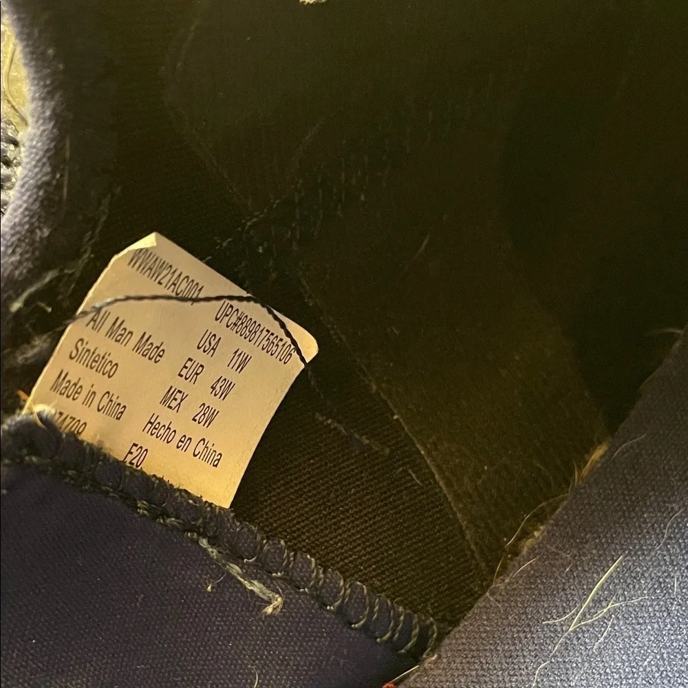 Athletic Works Dark Blue Knit Sneakers